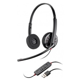 Plantronics Audífono Binaural con Micrófono Blackwire C320, Alámbrico, USB