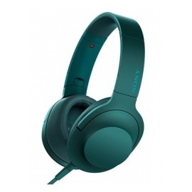 Sony Audífonos Pleglable h.ear on MDR-100AAP, Alámbrico, 1.2 Metros, 3.5mm, Azul