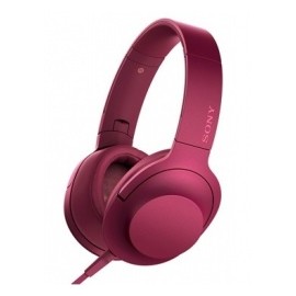 Sony Audífonos Pleglable h.ear on MDR-100AAP, Alámbrico, 1.2 Metros, 3.5mm, Rosa