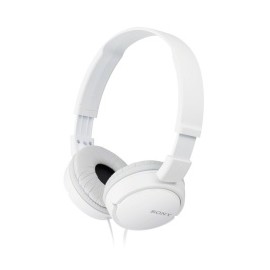 Sony Audífonos Plegable ZX110, Alámbrico, 1.2 Metros, Blanco