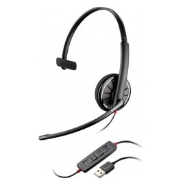 Plantronics Audífonos con Micrófono Blackwire Monoaural C310, Alámbrico, USB, Negro