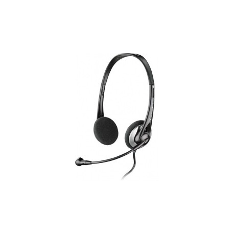 Plantronics .Audio 326 Audífonos con Micrófono, Alámbrico, 1.7 Metros, Negro