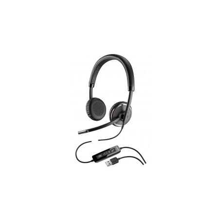 Plantronics Audífonos con Micrófono Blackwire C520-M, Alámbrico, USB, Negro