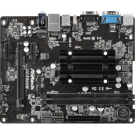 Tarjeta Madre ASRock micro ATX QC5000M, con AMD FT3 Kabini A4-5000 Integrada, USB 3.0, 32GB DDR3