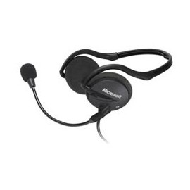 Microsoft Lifechat LX-2000 Audífonos con Micrófono, 3.5mm, Negro