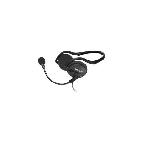 Microsoft Lifechat LX-2000 Audífonos con Micrófono, 3.5mm, Negro