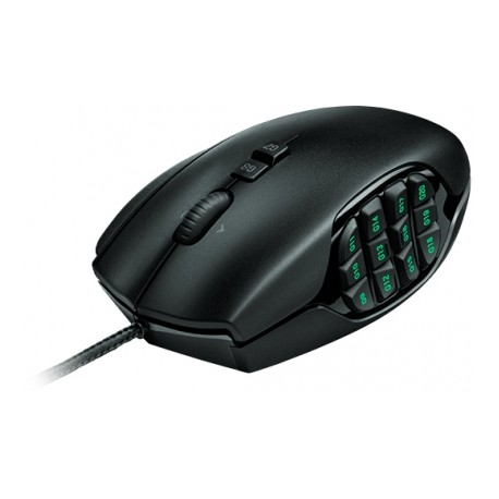 Mouse Gamer Logitech G600 Láser, Alámbrico, USB, 8200DPI, Negro