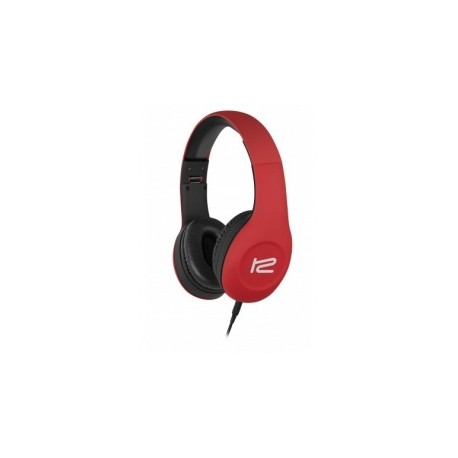 Klip Xtreme Audífonos con Micrófono KHS-815RD, Alámbrico, 1.5 Metros, 3.5mm, Rojo