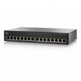 Switch Cisco Gigabit Ethernet SG110-16, 16 Puertos