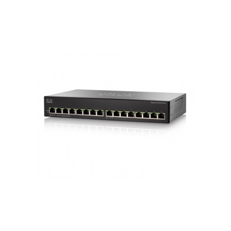 Switch Cisco Gigabit Ethernet SG110-16, 16 Puertos