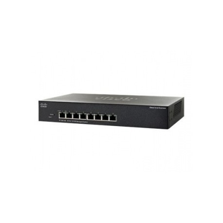 Switch Cisco Fast Ethernet SF300-08, 1.6Gbit s, 8 Puertos, 16.000 Entradas - Gestionado
