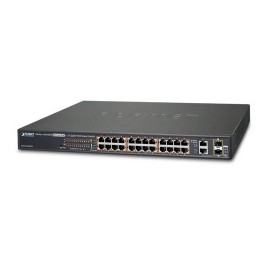 Switch Planet Gigabit Ethernet FGSW-2624HPS4, 26 Puertos
