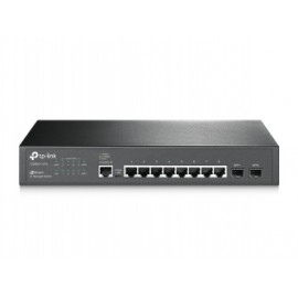 Switch TP-Link Gigabit Ethernet 500G-10TS, 8 Puertos