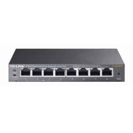 Switch TP-LINK Gigabit Ethernet TL-SG108PE Easy Smart PoE, 8 Puertos