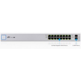 Switch Ubiquiti Networks Gigabit Ethernet UniFi Switch 16 150W, 16 Puertos