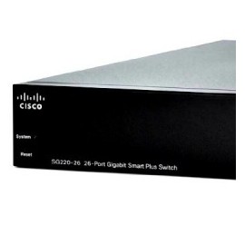 Switch Cisco Gigabit Ethernet Smart Plus SG220-26, 26 Puertos