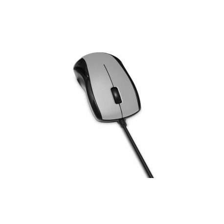 Mouse Maxell Óptico MOWR-101, Alámbrico, USB, 1000DPI, Negro Plata