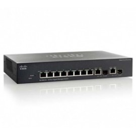 Switch Cisco Gigabit Ethernet SG350-10MP, 8 Puertos