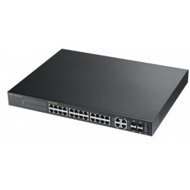 Switch ZyXEL Gigabit Ethernet GS2210-24HP, 24 Puertos