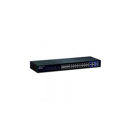 Switch Trendnet Fast Ethernet TEG-424WS, 24 Puertos