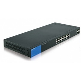 Switch Linksys Gigabit Ethernet LGS318, 16 Puertos