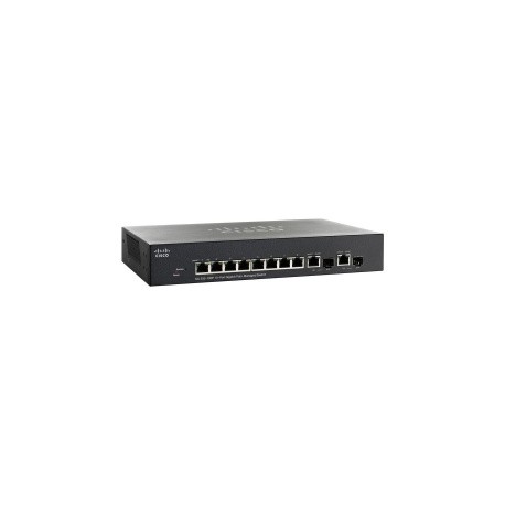 Switch Cisco Gigabit Ethernet SG300-10PP PoE, 8 Puertos