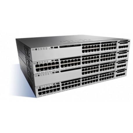 Switch Cisco Gigabit Ethernet Catalyst 3850-48P Base LAN, 48 Puertos