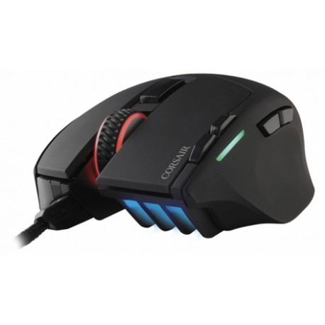 Mouse Gamer Corsair Óptico Sabre RGB, Alámbrico, USB, 10000DPI, Negro