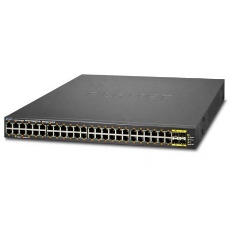 Switch Planet Gigabit Ethernet WGSW-48040HP, 48 Puertos