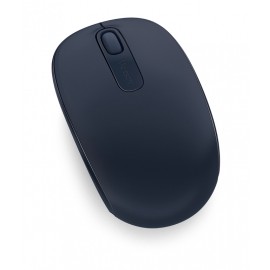 Microsoft Wireless Mobile Mouse 1850, Inalámbrico, USB, 1000DPI, Azul Oscuro