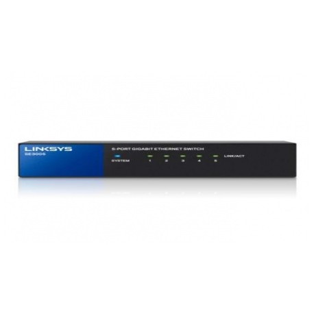 Switch Linksys Gigabit Ethernet SE3005, 5 Puertos - No Administrable