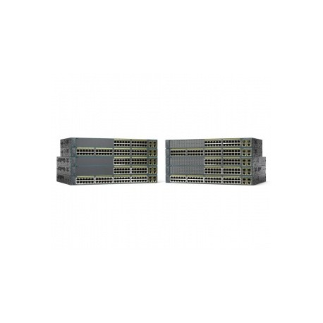 Switch Cisco Fast Ethernet Catalyst 2960-Plus, 24 Puertos