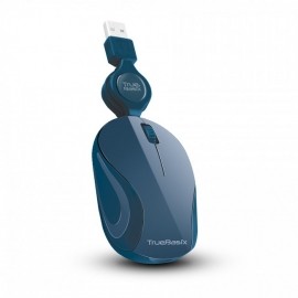 Mouse Acteck Óptico TB-01003, Alámbrico, USB, 1000DPI, Azul