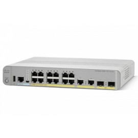 Switch Cisco Gigabit Ethernet WS-C3560CX-12PD-S PoE 240W, 12 Puertos