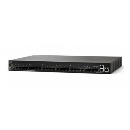 Switch Cisco Gigabit Ethernet SG350XG-24F-K9, 2 Puertos