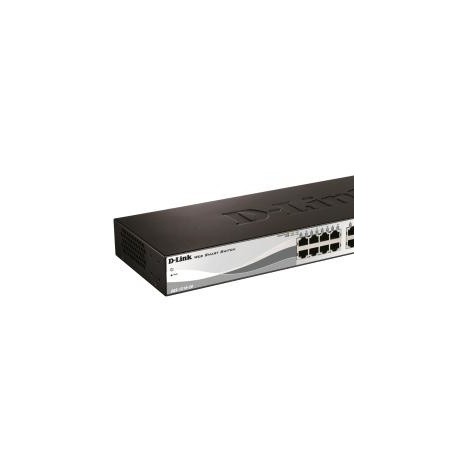 Switch D-Link Gigabit Ethernet DGS-1210-20, 16 Puertos