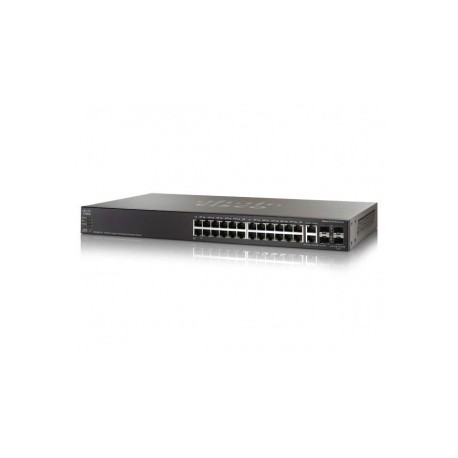 Switch Cisco Gigabit Ethernet SG500-28P, 28 Puertos