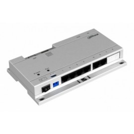 Dahua Switch PoE para Sistema IP DH-VTNS1060A, Cat 5e, 6x RJ-45