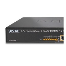 Switch Planet Fast Ethernet FGSD-910P, 8 Puertos