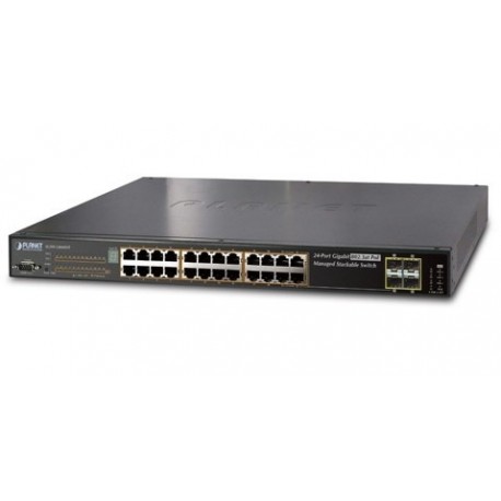 Switch Planet Gigabit Ethernet SGSW-24040HP, 24 Puertos