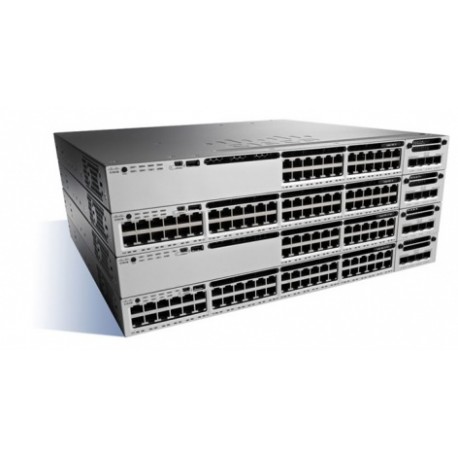 Switch Cisco Gigabit Ethernet Catalyst 3850-48P Base IP, 48 Puertos