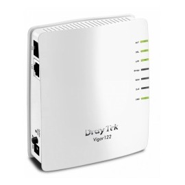 Drayteck Router Ethernet Vigor122, ADSL2-2 Modem, Alámbrico, Blanco