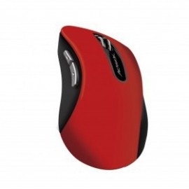 Mouse Acteck Óptico MI-600, Inalámbrico, USB, 1000DPI, Rojo