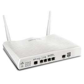 Router Draytek Gigabit Ethernet VIGOR2832N  Modem, Inalámbrico, 2.4GHz, 4x RJ-45, 2x USB 2.0
