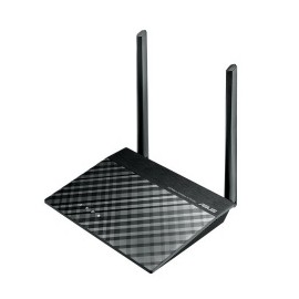 Router ASUS Fast RT-N300, Inalámbrico, 4x RJ-45, 2.4GHz, con 2 Antenas de 5dBi