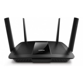 Router Linksys Ethernet Smart EA8500 Max-Stream AC2600 MU-MIMO, Inalámbrico, 4x RJ-45, 2.4-5GHz, con 2 Antenas Externas