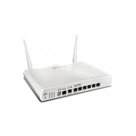 Router Draytek Gigabit Ethernet con Firewall Vigor2860n, Inalámbrico, 2.4GHz, 6x RJ-45