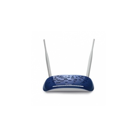 Router TP-LINK Ethernet TD-W8960N, Inalámbrico, 300 Mbits, 2 Antenas de 3dBi