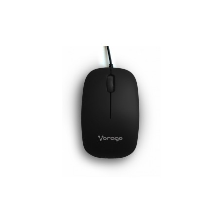 Mouse Vorago Óptico MO-206, Alámbrico, USB, 2400DPI, Negro