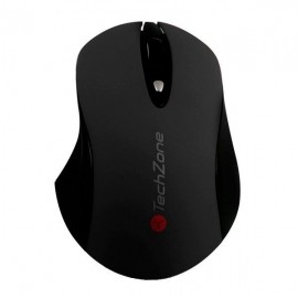 Mouse Techzone Óptico TZ16MOU01-INA, Inalámbrico, RF Inalambrico, 1600DPI, Negro